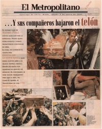 ...Y sus compañeros bajaron el telón.