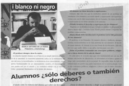 Alumnos ¿sólo deberes o también derehos?