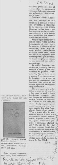 Valentina en "El Prado" con ojos de alcanfor