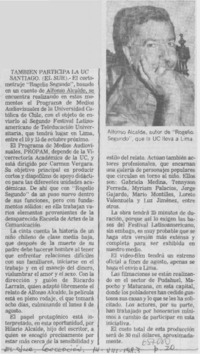 También participa la UC Santiago.