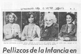 Pellizcos de la infancia en el "Día de las escritoras".  [artículo]