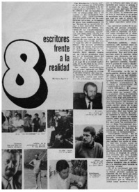 8 Escritores frente a la realidad