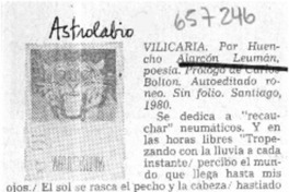 Vilicaria  [artículo]