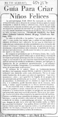 Guía para criar niños felices.  [artículo]