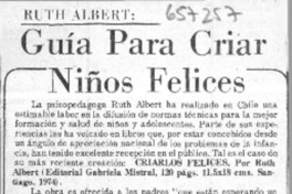 Guía para criar niños felices.  [artículo]