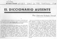 El Diccionario ausente