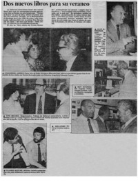 Dos nuevos libros para su veraneo.