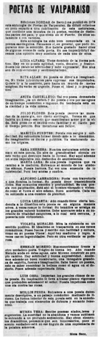 Poetas de Valparaíso