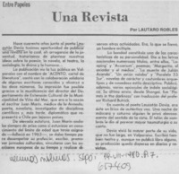 Una revista