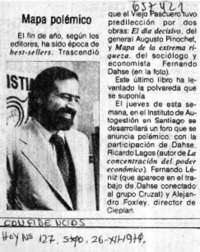 Mapa polémico.  [artículo]