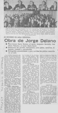 Obra de Jorge Délano.