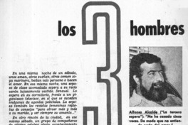 Los tres hombres de sábado