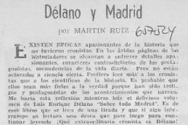 Délano y Madrid
