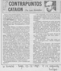 Contrapuntos cataion