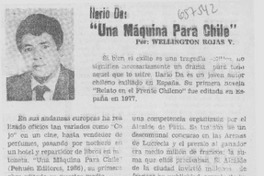 "Una máquina para Chile"