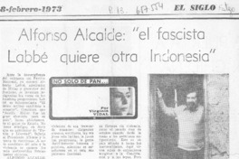 Alfonso Alcalde, el fascista Labbé quiere otra Indonesia