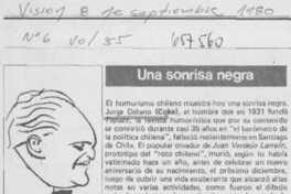 Una Sonrisa negra