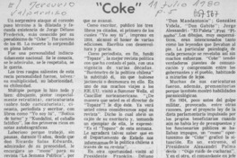 "Coke"