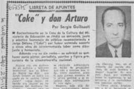 "Coke" y don Arturo