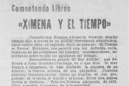 "Ximena y el tiempo"