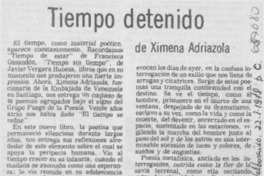 Tiempo detenido