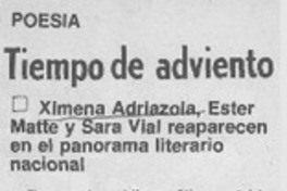 Tiempo de advenimiento