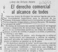 El Derecho comercial al alcance de todos.