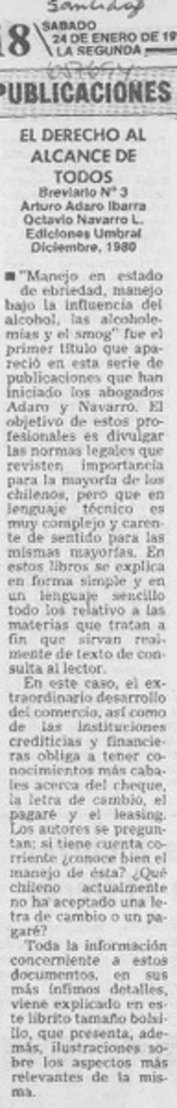 El Derecho al alcance de todos.