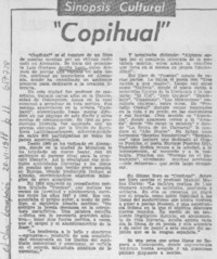 "Copihual".