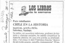 Chile en la historia.