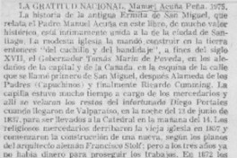 La Gratitud Nacional