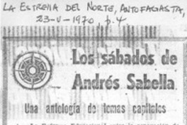 Una antología de temas capitales