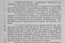 Viejos relatos  [artículo]