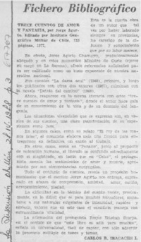 Trece cuentos de amor y fantasía