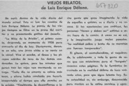 Viejos relatos.  [artículo]