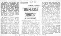 Los mejores cuentos  [artículo] Gonzalo Drago.