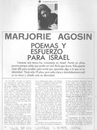 Poemas y esfuerzos para Israel