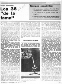 Los 36 "de la fama"  [artículo] M. Eugenia de la Jara.