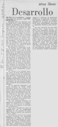 En vez de la miseria.