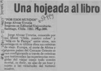 Una hojeada al libro.  [artículo]