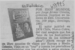 Por esos mundos.  [artículo]