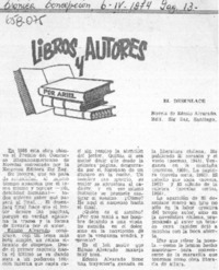 El Desenlace  [artículo] Ariel.