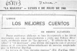 Los Mejores cuentos  [artículo] Gonzalo Drago.