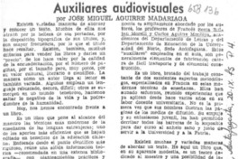 Auxiliares audiovisuales