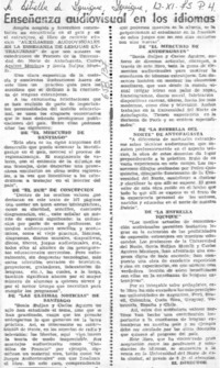 Enseñanza audiovisual en los idiomas