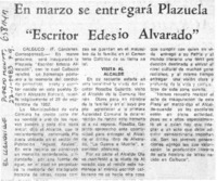 "Escritor Edesio Alvarado"