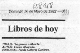 Libros de hoy  [artículo] Pickwick.