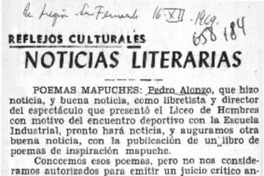 Noticias literarias.  [artículo]