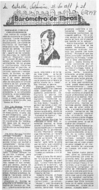 Poemario: circulo Carlos Mondaca  [artículo] Claudio Solar.