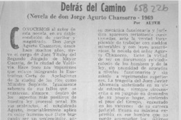 Detrás del camino  [artículo] Alter.